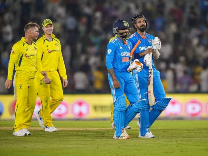 IND vs AUS 3rd ODI Match Highlights Australia Won by 66 Runs India Leads 2-1 Won Series Rohit Sharma Virat Kohli IND vs AUS 3rd ODI: নিয়মরক্ষার শেষ ওয়ান ডে ম্যাচে ৬৬ রানে জয় অস্ট্রেলিয়ার, সিরিজে ২-১ ব্যবধানে জিতল ভারত