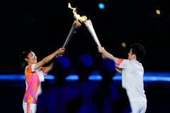 Flag-bearers Harmanpreet Singh, Lovlina Borgohain Lead Indian Contingent At Asian Games Opening Ceremony- IN PICS