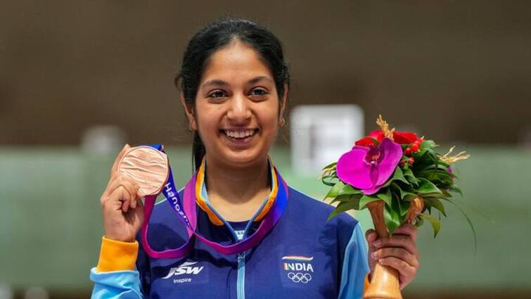 Asian Games 2023: Ramita Jindal secured bronze medal in the women's 10m air rifle individual, Mehuli Ghosh misses podium Asian Games 2023: ১০ মিটার এয়ার রাইফেলের ব্যক্তিগত বিভাগে ব্রোঞ্জজয় রমিতার, পোডিয়াম হাতছাড়া মেহুলির