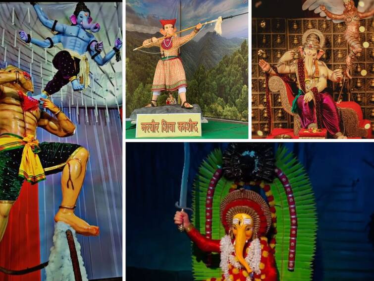Kolhapur Ganesh Darshan know about What can be seen in Kolhapur List of scenes in one click Kolhapur Ganesh Darshan : गणेशोत्सवाचा सुपर संडे, कोल्हापुरात कोणत्या भागात काय पाहता येईल? देखाव्यांची यादी एका क्लिकवर  