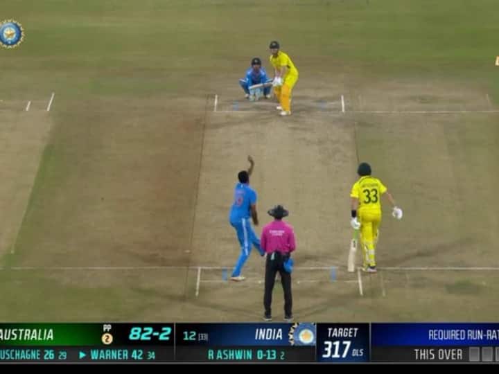IND vs AUS: Warner hit a four by changing from lefty to righty against Ashwin, then the Indian spinner…