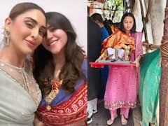 Ekta Kapoor से लेकर Tejasswi Prakash तक, इन सेलेब्स ने परिवार के साथ मिलकर दी बप्पा को विदाई