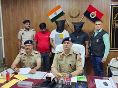 गुरुग्राम में बुलेट गैंग के 3 शातिर बदमाश गिरफ्तार, चैन स्नेचिंग की वारदात को देते थे अंजाम