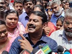 'அண்ணா குறித்த அண்ணாமலை கருத்திற்கு ஏன் திமுக தலைவர்கள் விமர்சிக்கவில்லை?’ - சீமான் கேள்வி