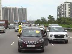 ఐటీ ఉద్యోగుల కార్ల ర్యాలీ విజయవంతం, రాజమహేంద్రవరం చేరుకున్న ఉద్యోగులు