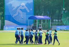 Asian Games 2023: गोल्ड जीतने के बाद भारतीय महिला क्रिकेट टीम ने ऐसे मनाया जश्न