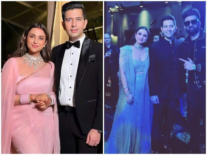 Parineeti Raghav Wedding: बॉलीवुड एक्ट्रेस परिणीति चोपड़ा और राघव चड्ढा फाइनली बीते दिन उदयपुर में शादी के बंधन में बंध गए. वहीं अब कपल की वेडिंग से इनसाइड तस्वीरें सामने आई हैं.