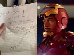 बच्चे ने बाप को आयरन मैन फिल्म ना दिखाने पर लिखा थ्रेट लेटर, सोशल मीडिया पर वायरल हुआ स्क्रीनशॉट