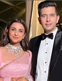 Parineeti Chopra; ਕੀ ਤੁਸੀਂ ਦੇਖੀਆਂ ਪਰਿਣੀਤੀ ਚੋਪੜਾ-ਰਾਘਵ ਚੱਢਾ ਦੇ ਵਿਆਹ ਦੀਆਂ ਪਹਿਲੀਆਂ ਫੋਟੋਆਂ? ਦੇਖੋ ਜੋੜੇ ਦਾ ਰੋਮਾਂਟਿਕ ਅੰਦਾਜ਼