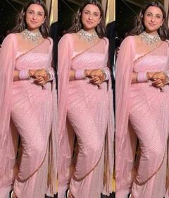 शादी के बाद पहली तस्वीर में सिंदूर फ्लॉन्ट करती दिखीं Parineeti Chopra, देखें मेहंदी-संगीत से रिसेप्शन तक की Inside तस्वीरें