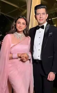 Parineeti Chopra; ਕੀ ਤੁਸੀਂ ਦੇਖੀਆਂ ਪਰਿਣੀਤੀ ਚੋਪੜਾ-ਰਾਘਵ ਚੱਢਾ ਦੇ ਵਿਆਹ ਦੀਆਂ ਪਹਿਲੀਆਂ ਫੋਟੋਆਂ? ਦੇਖੋ ਜੋੜੇ ਦਾ ਰੋਮਾਂਟਿਕ ਅੰਦਾਜ਼