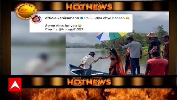 Know from Kanika Maan the difficulties behind shooting a perfect scene in saree! | Hot News