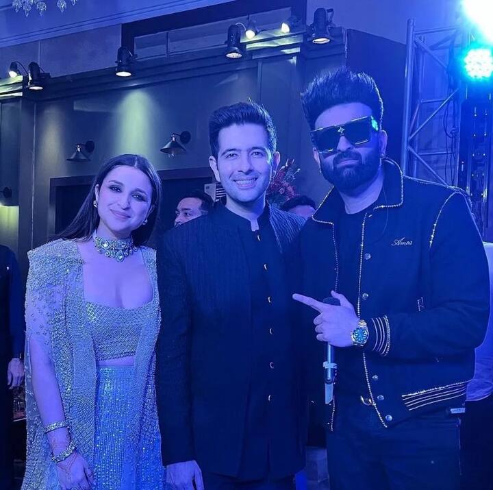 परिणीति और राघव की संगीत सेरमनी में सिंगर नवराज हंस ने अपनी मैजिकल आवाज में खूब समा बांधा था.