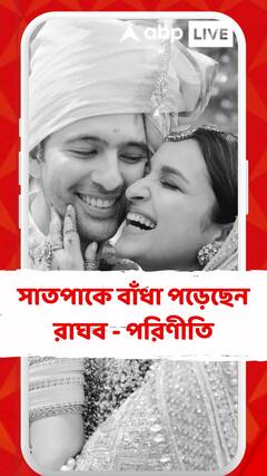 সাতপাকে বাঁধা পড়েছেন রাঘব - পরিণীতি  সোশ্যাল মিডিয়ায় ছবি পোস্ট নববধূর