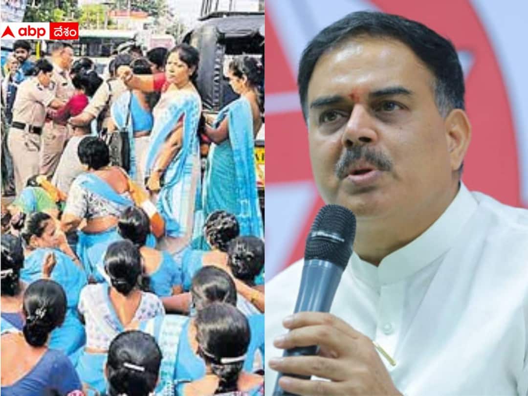 Anganwadi Workers Protest: అంగన్వాడీల ఆందోళనకు జనసేన మద్దతు, జగన్ మాట ఇచ్చి మడమ తిప్పారని విమర్శలు Janasena PAC Chairman Nadendla Manohar supports for Anganwadi workers protest Anganwadi Workers Protest: అంగన్వాడీల ఆందోళనకు జనసేన మద్దతు, జగన్ మాట ఇచ్చి మడమ తిప్పారని విమర్శలు