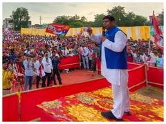 बिहार के बाद झारखंड पहुंची मुकेश सहनी की ‘संकल्प यात्रा’, हाथ में गंगाजल लेकर लोगों को दिलाया संकल्प