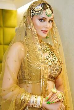 Urvashi Rautela: ਉਰਵਸ਼ੀ ਰੌਤੇਲਾ ਦਾ ਬ੍ਰਾਈਡਲ ਲੁੱਕ ਹੋਇਆ ਵਾਇਰਲ, ਤਸਵੀਰਾਂ ਦੇਖ ਪ੍ਰਸ਼ੰਸਕ ਹੋਏ ਦੀਵਾਨੇ