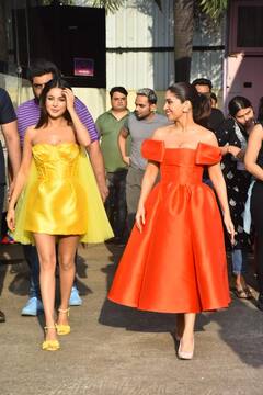 Bhumi Pednekar And Shehnaaz Gill Promote Thank You for Coming In Style - See Pics