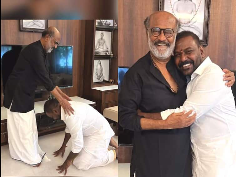 Raghava Lawrence Seeks Blessings From Rajinikanth Ahead Of Chandramukhi 2 Release Raghava Lawrence Seeks Blessings From Rajinikanth Ahead Of Chandramukhi 2 Release