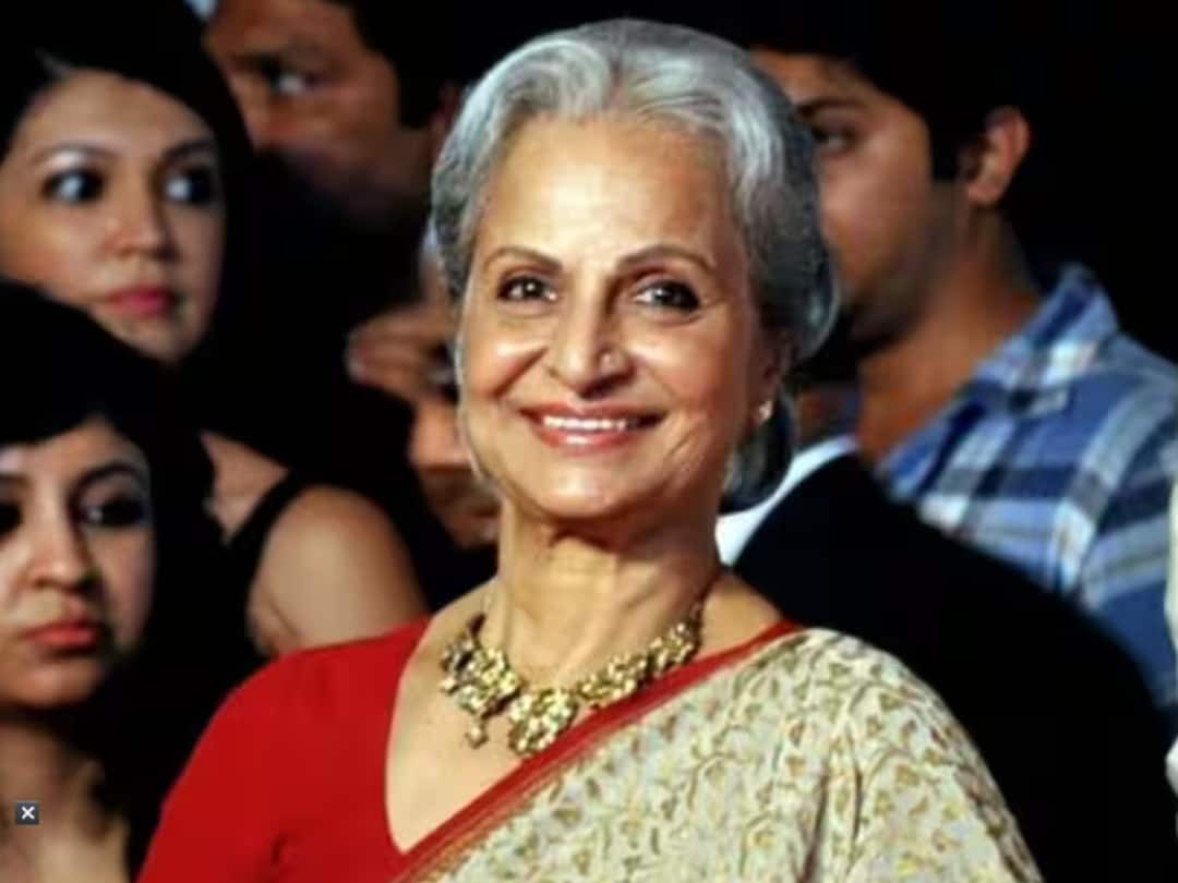 Waheeda Rehman to get this year Dadasaheb Phalke Award Waheeda Rehman: ज्येष्ठ अभिनेत्री वहीदा रेहमान यांना दादासाहेब फाळके जीवनगौरव पुरस्कार जाहीर; अनुराग ठाकूर यांनी ट्वीट शेअर करुन दिली माहिती