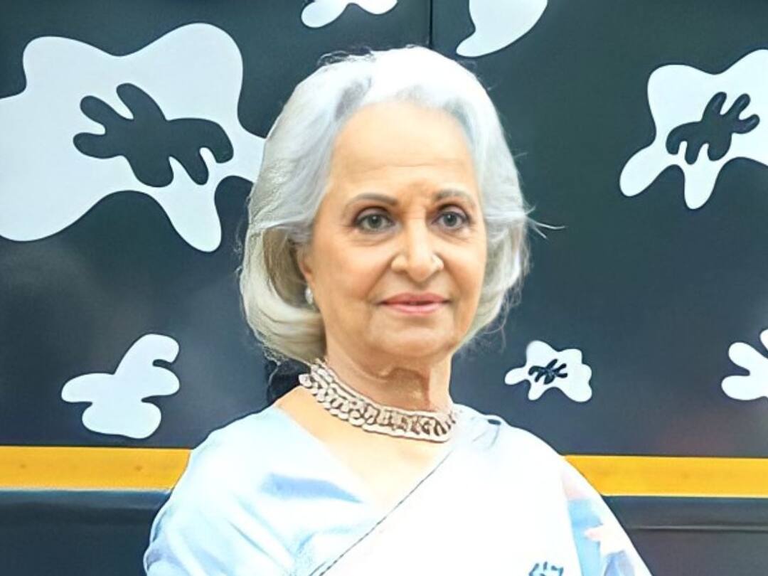 Waheeda Rehman: 'मला दुप्पट आनंद झाला आहे कारण...'; दादासाहेब फाळके पुरस्कार जाहीर झाल्यानंतर वहीदा रेहमान यांनी दिली प्रतिक्रिया Waheeda Rehman expressed happiness after the Dadasaheb Phalke award announced Waheeda Rehman: 'मला दुप्पट आनंद झाला आहे कारण...'; दादासाहेब फाळके पुरस्कार जाहीर झाल्यानंतर वहीदा रेहमान यांनी दिली प्रतिक्रिया