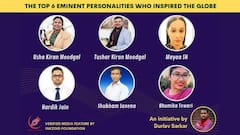 The Top 6 Eminent Personalities Who Inspired The Globe