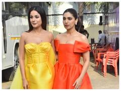 Bhumi Pednekar And Shehnaaz Gill Promote Thank You for Coming In Style - See Pics