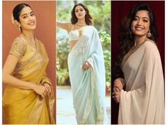 Alia Bhatt To Rashmika Mandanna, Bollywood Actresses Setting Festive Saree Look Goals