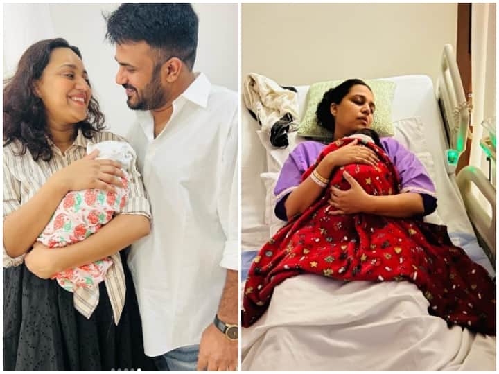 Swara Bhaskar with husband Fahad Ahmed welcomes Baby Girl named her Rabia Know its meaning Swara Bhaskar Baby Girl: न्यू मॉम स्वरा भास्कर ने अपनी लाडली बिटिया का रखा है बेहद खास नाम,  जानिए- क्या है मतलब