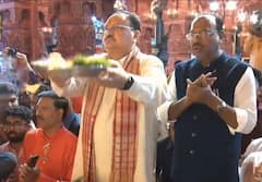 Pune news : भाजप राष्ट्रीय अध्यक्ष जे. पी. नड्डा श्रीमंत दगडूशेठ गणपती चरणी लीन; पाहा फोटो ...