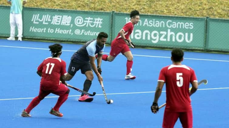 Asian Games 2023: Indian Hockey team thumps Singapore 16-1 Asian Games 2023: এশিয়ান গেমসে ভারতীয় হকি দলের দাপট অব্যাহত, নাগাড়ে দ্বিতীয় ম্যাচে ১৬ গোল দিলেন হরমনপ্রীতরা