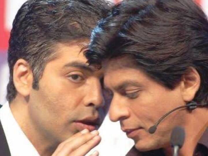 Karan Johar told Shah Rukh Khan to open shirt buttons on DDLJ set actor complained to Aditya Chopra पहली मुलाकात में जब Karan Johar ने Shah Rukh Khan से कही थी शर्ट के बटन खोलने की बात, किंग खान ने कर दी थी Aditya Chopra से शिकायत