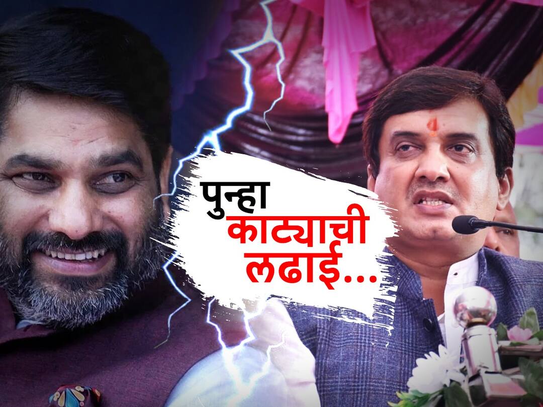 bjp dhananjay mahadik announced amal mahadik to be candidate against congress kolhapur satej patil news update Kolhapur Election : कोल्हापूर दक्षिणमध्ये पुन्हा काट्याची लढाई, धनंजय महाडिकांनी थेट उमेदवाराचं नाव सांगितलं!