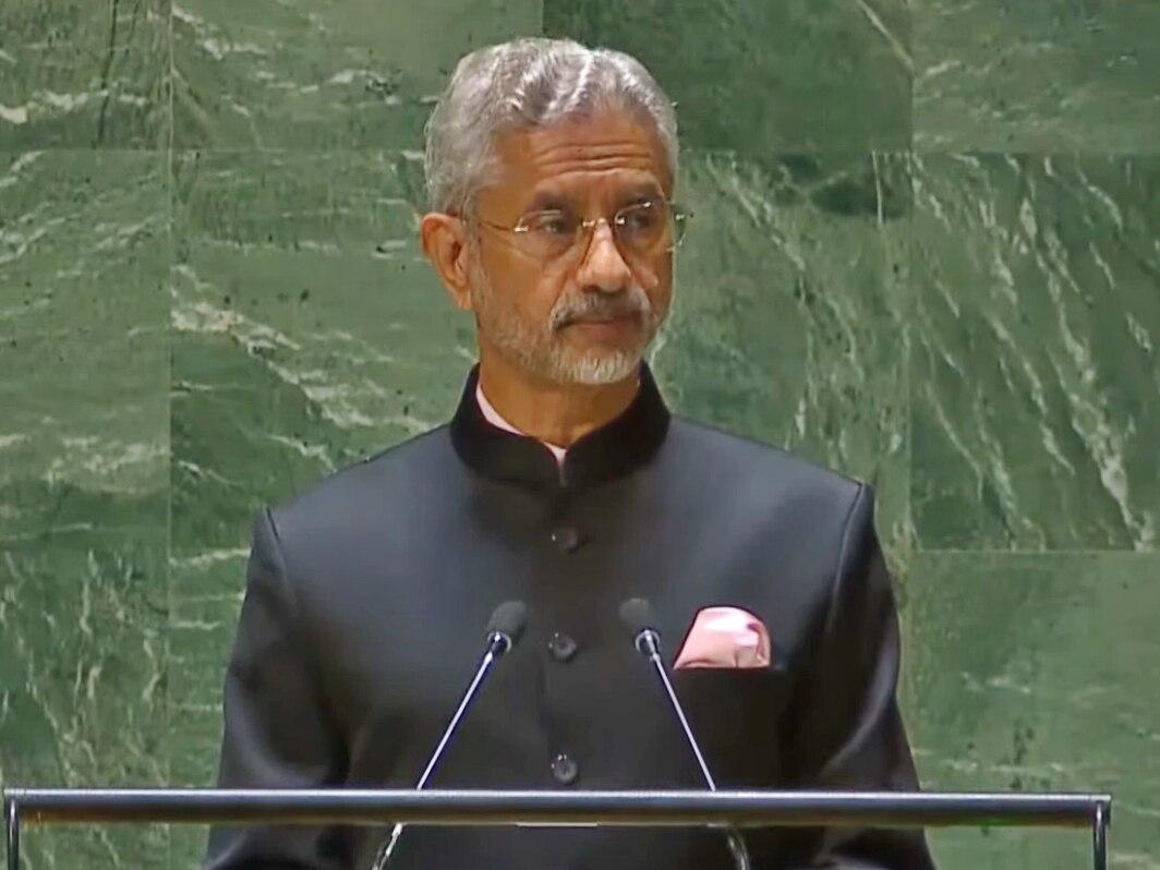 EAM S Jaishankar Speech Live UN General Assembly Pakistan India Canada ...