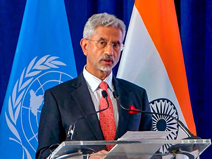 Jaishankar EAM India Meets UN Secretary-General Guterres Discusses India's G20 Presidency President 78th General Assembly Session Dennis Francis EAM Jaishankar Meets UN Secretary-General Guterres, Discusses India's G20 Presidency, UNSC Reforms