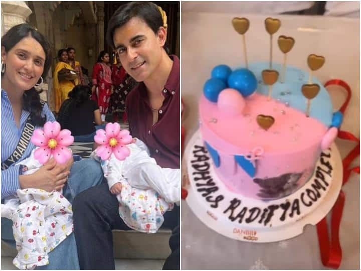 Gautam Rode and Pankhuri Awasthy Celebrate their twins children second month birthday share video दो महीने के हुए Gautam Rode-Pankhuri Awasthy के ट्विंस, कपल ने अपने बच्चों के सेकंड मंथ बर्थडे सेलिब्रेशन की दिखाई झलक