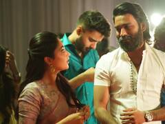 Captain Miller Photos : கேப்டன் மில்லர் பட பூஜையின் க்யூட் தருணங்கள்!