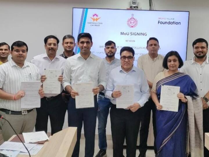 MOU signed between Gurugram district administration and 8 industrial institutions Haryana: गुरुग्राम प्रशासन और 8 औद्योगिक संस्थानों के बीच हुआ MOU,  DC निशांत कुमार यादव ने दी अहम जानकारी