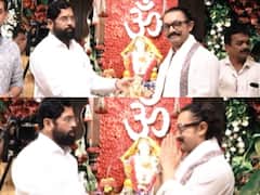 सीएम एकनाथ शिंदे के घर गणपति बप्पा का आशीर्वाद लेने पहुंचे आमिर खान, सामने आया वीडियो