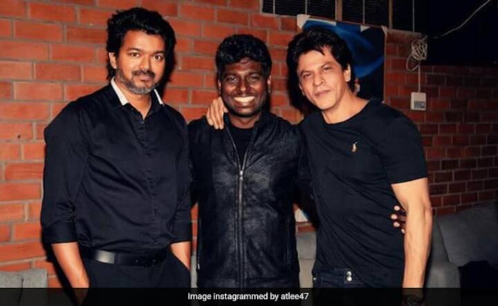 இந்நிலையில், ஷாருக்கானின் ட்வீட்டை ரீ-ட்வீட் செய்து இயக்குநர் அட்லீக்கும் ஷாருக்கானுக்கும் ஜவான் திரைப்பட குழுவினருக்கும் தன்னுடைய வாழ்த்துக்களை எக்ஸ் தளம் மூலம் தெரிவித்துள்ளார் நடிகர் விஜய்.