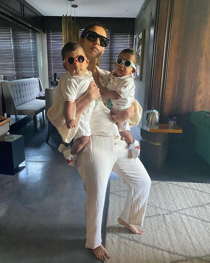 चाहत्यांनी नयनतारा आणि विघ्नेश शिवन यांच्या मुलांना सोशल मीडियाच्या माध्यमातून शुभेच्छा दिल्या आहेत.