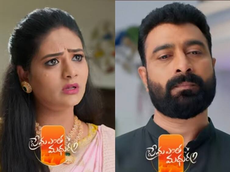 Arya new plan to trace anu in prema entha madhuram serial September 27th episode Prema Entha Madhuram September 27th: మనసుతో మాట్లాడుకుంటున్న అను-ఆర్య,  స్కూల్ ని మూయించేసిన ఛాయాదేవి!