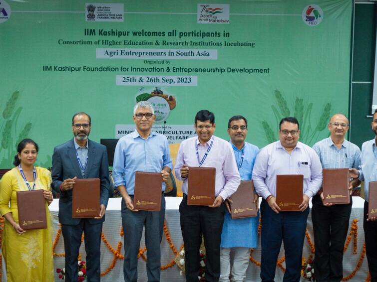 IIM Kashipur's FIED Grants Rs 1.6 Crore Funding To Support 10 Agriculture-Centric Start-Ups