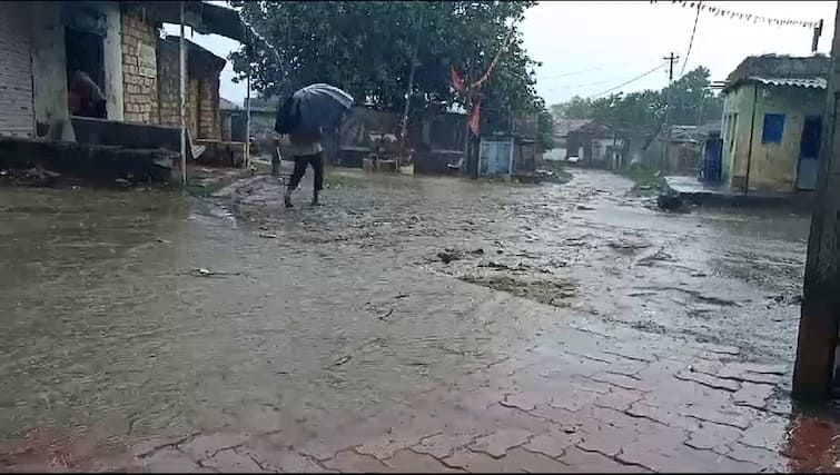 Amreli Rain: Rain fall in rural areas of the district including Savarkundla અમરેલીના સાવરકુંડલા સહિત જિલ્લાના ગ્રામ્ય વિસ્તારમાં જામ્યો વરસાદી માહોલ
