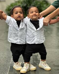 Nayanthara And Vignesh Shivan Share Photos With Their Twins Uyir and Ulag On Their First Birthday