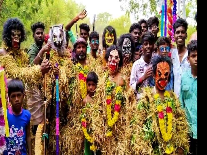 வெள்ளலூர் திருவிழால் இளைஞர்கள் உற்சாகம்...