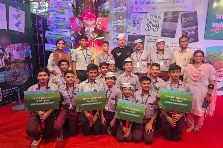 Greenman Viral Desai prepares India's tomorrow through Tree Ganesha ટ્રી ગણેશા’ના માધ્યમથી ભારતની આવતીકાલને તૈયાર કરે છે ગ્રીનમેન વિરલ દેસાઈ