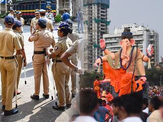 Mumbai Police Ganesh Visarjan : अनंत चतुर्दशीसाठी मुंबई पोलिसांचा तगडा बंदोबस्त, लालबाग-परळमधील मिरवणुकीसाठी विशेष व्यवस्था