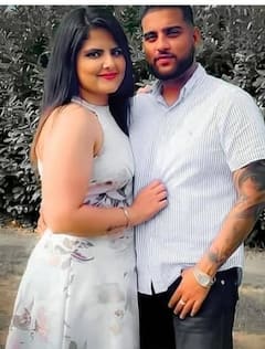 Karan Aujla wife: ਗਾਇਕ ਕਰਨ ਔਜਲਾ ਦੀ ਪਤਨੀ ਪਲਕ ਦਾ ਵੇਖੋ ਲੁੱਕ, ਵਿਆਹ ਤੋਂ ਬਾਅਦ ਪਹਿਲੀ ਵਾਰ ਆਈ ਸਾਹਮਣੇ