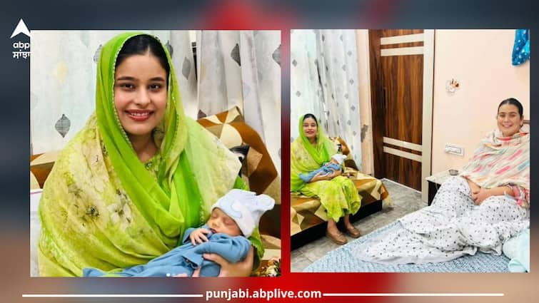 CM Mann's Wife Dr Gurpreet Kaur meet Narinder Kaur Bharaj and congratulations and blessings on her new born baby boy see pictures CM Mann's Wife: ਨਰਿੰਦਰ ਕੌਰ ਭਰਾਜ ਨੂੰ ਮਿਲਣ ਪਹੁੰਚੇ CM ਮਾਨ ਦੀ ਪਤਨੀ ਡਾ. ਗੁਰਪ੍ਰੀਤ ਕੌਰ, ਬੇਟੇ ਦੇ ਜਨਮ ਦੀਆਂ ਦਿੱਤੀਆਂ ਵਧਾਈਆਂ ਤੇ ਆਸ਼ੀਰਵਾਦ, ਦੇਖੋ ਤਸਵੀਰਾਂ